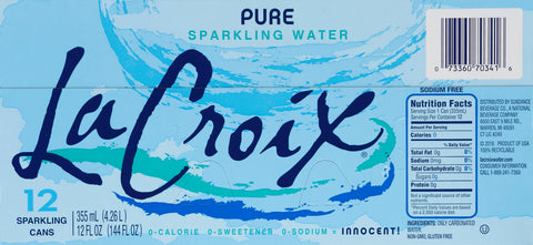 LaCroix Sparkling Water 12 ea