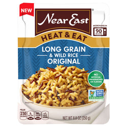 Near East Heat & Eat Long Grain & Wild Rice Original - 8.8 OZ 8 Pack