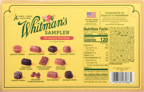 Whitman's Sampler Assorted 10 OZ