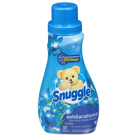 Snuggle Fabric Softener Blue Iris & Ocean Breeze - 32 FZ 9 Pack