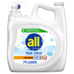 All Liquid Detergent Free & Clear - 141 FZ 4 Pack