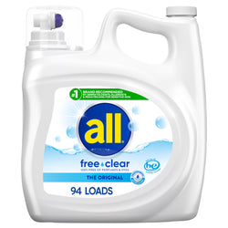 All Liquid Laundry Detergent - 141 OZ 4 Pack
