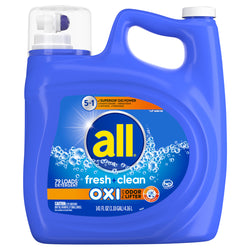 Allt Oxi Odor Lifter Liquid Detergent - 141 OZ 4 Pack