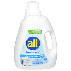 All Fabric Free Clear Softener - 94 OZ 4 Pack
