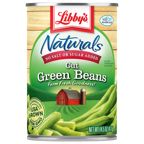 Libby's Cut Green Beans No Salt Added 14.5 OZ