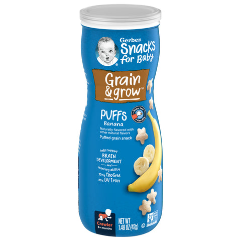 Gerber Graduates Puffs Banana Cereal 1.48 OZ