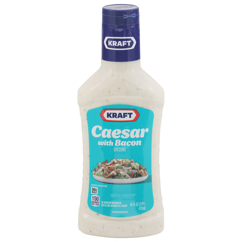 Kraft Caesar with Bacon Dressing 16 fl oz - 6 Pack