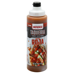 Herdez Roja Taqueria Street Sauce - 9 OZ 8 Pack