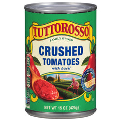 Tuttorosso Crushed Tomatoes With Basil - 15 OZ 12 Pack