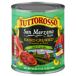 Tuttorosso San Marzano With Basil & Sea Salt - 28 OZ 6 Pack