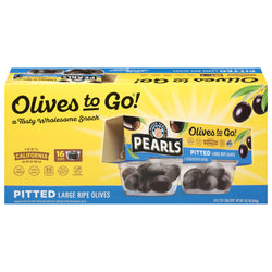 Musco Pearls Black Pitted Olives - 19.2 OZ 1 Pack