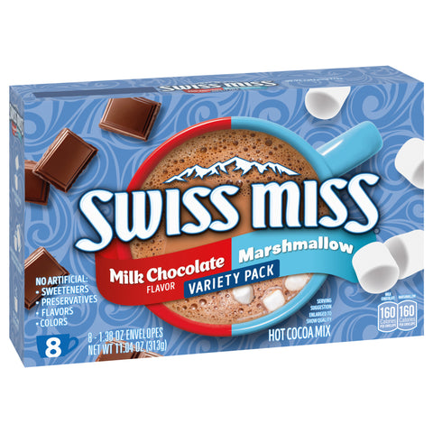 Swiss Miss Milk Chocolate & Marshmallow Hot Cocoa Mix 11.04 OZ