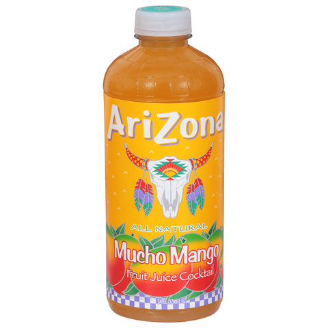 AriZona Mucho Mango Fruit Juice Cocktail 34 fl oz - 12 Pack