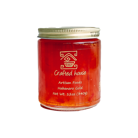 Crafted House Habanero Gold Jam - 12 OZ 12 Pack