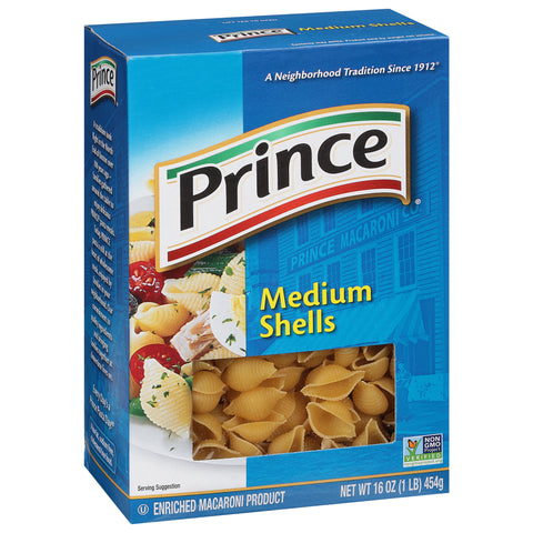Prince Medium Shells 16 OZ