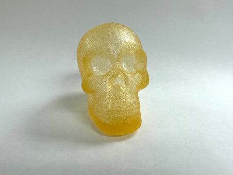 Hollow Hard Candy Skull filled with Gummies