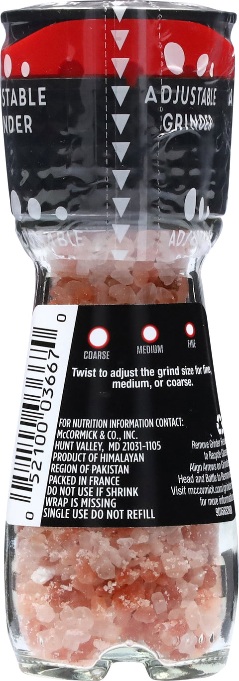 McCormick Pink Himalayan Salt Grinder - 2.5 OZ 6 Pack