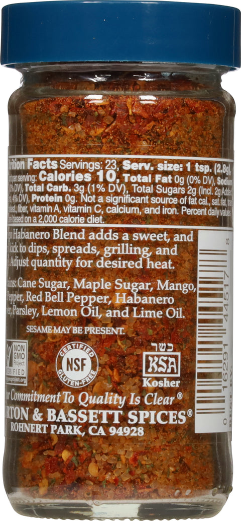 Morton & Bassett Mango Habanero Blend 2.3 oz
