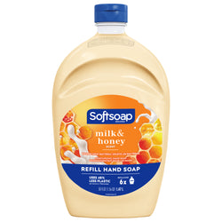 Softsoap Milk & Golden Honey Hand Soap Refill - 50 FZ 6 Pack