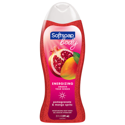 Softsoap Pomegranate & Mango Body Wash - 20 FZ 4 Pack