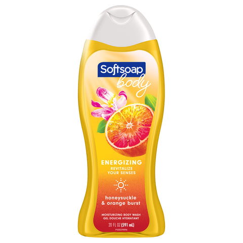 Softsoap Sweet Honeysuckle & Orange Body - 20 FZ 4 Pack