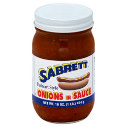 Sabrett Vegetables Onions In Sauce - 16 OZ 12 Pack