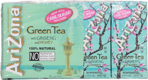 AriZona Decaffeinated Green Tea with Ginseng and Honey 8