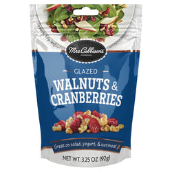 Mrs Cubbison's Glazed Walnuts And Cranberries - 3.25 OZ 9 Pack
