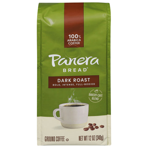 Panera Bread Dark Roast Ground Coffee 12 oz - 6 Pack
