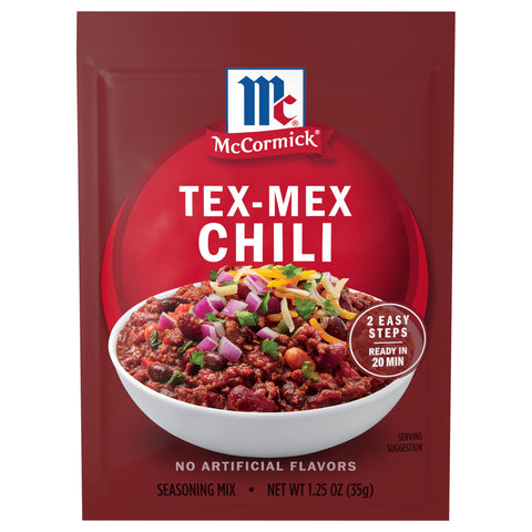 McCormick Mix Chili Tex Mex - 1.25 OZ 12 Pack