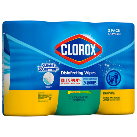 Clorox Disinfecting Wipes 225 CT