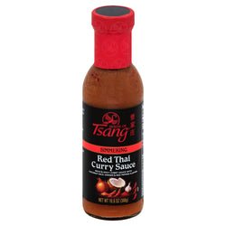 House Of Tsang Red Thai Curry Sauce - 10.6 OZ 6 Pack
