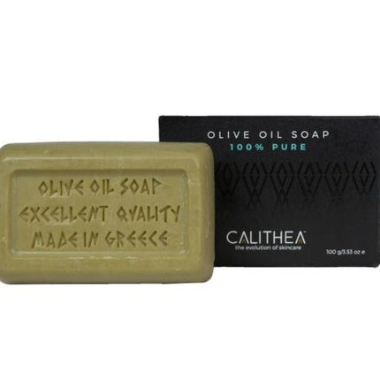 Calithea Skincare Olive Oil 100% Soap Bar: 100% Natural Content - 3.53 OZ 96 Pack