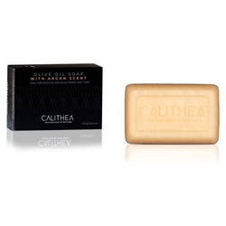 Calithea Skincare Olive Oil Soap with Argan: 100% Natural Content - 3.53 OZ 96 Pack