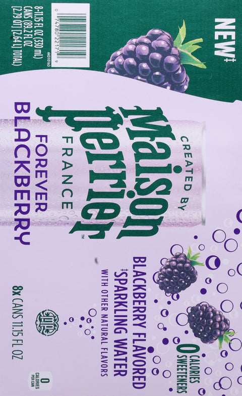 Maison Perrier Forever Blackberry Sparkling Water Can 8 ea