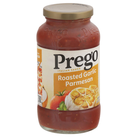 Prego Pasta Sauce Roasted Garlic Parmesan 24 OZ