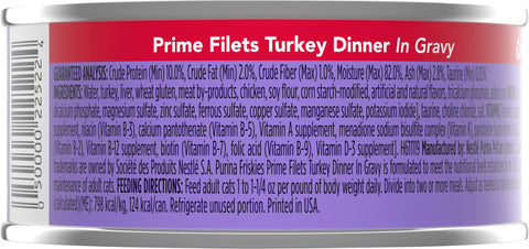 Friskies Turkey Dinner In Gravy 5.5 OZ