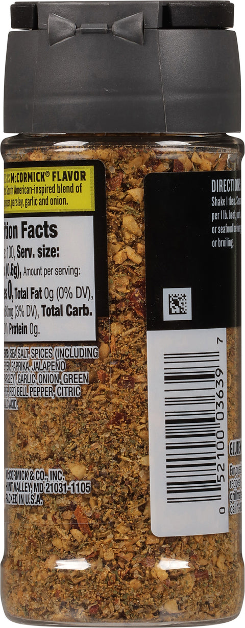 McCormick Grill Mates Brazilian Steakhouse Seasoning - 2.12 OZ 6 Pack