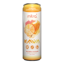 Mitra9 Brands Kava Orange Dreamsicle - 12 FL OZ 24 Pack