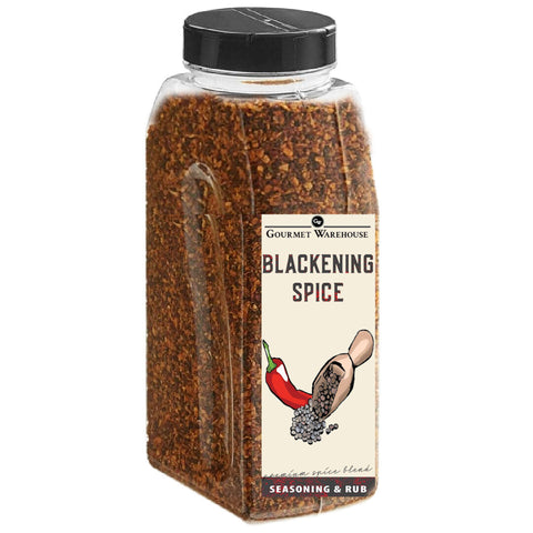 Gourmet Warehouse Blackening, Seasoning & Spice Rub, Large Format, Food Service, Restaurant - 20 OZ 1 Pack