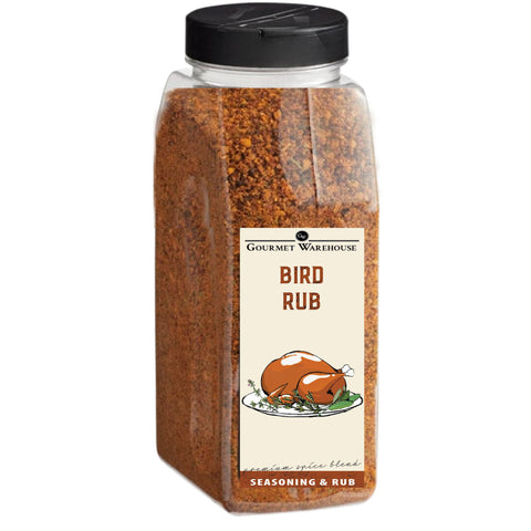 Gourmet Warehouse Bird Rub, Poultry Seasoning & Spice Rub, Large Format, Food Service, Restaurant - 23 OZ 1 Pack