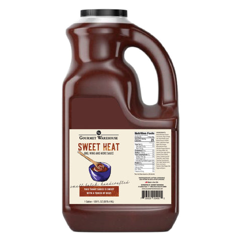Gourmet Warehouse Sweet Heat BBQ, Wing & More Sauce, Restaurant, Food Service - 1 GAL 1 Pack