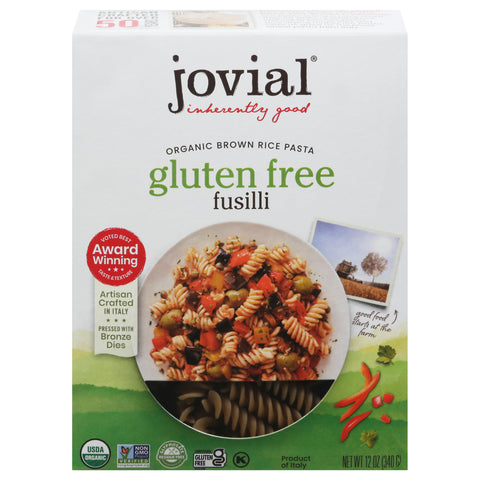 Jovial Gluten Free Fusilli 12 oz