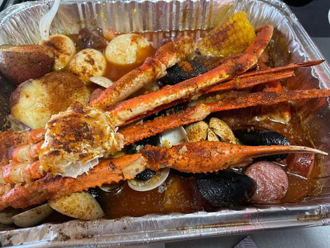 Drippy Sauce® Seafood Boil Sauce — Garlic Butter & Spicy Cajun