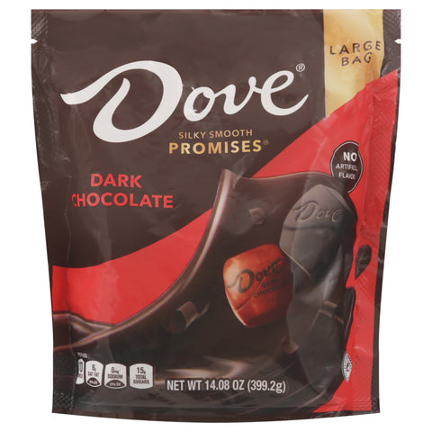 Dove Dark Chocolate 14.08 oz - 8 Pack