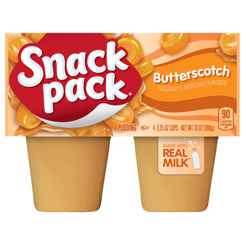 Snack Pack Pudding Butterscotch 13 OZ