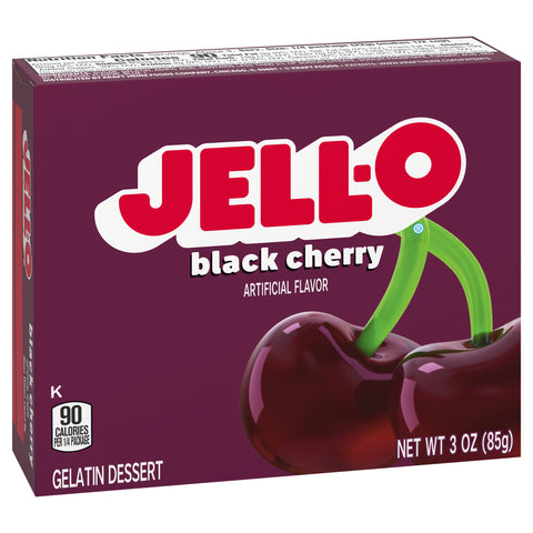 Jell-O Mix Gelatin Blackcherry 3 OZ