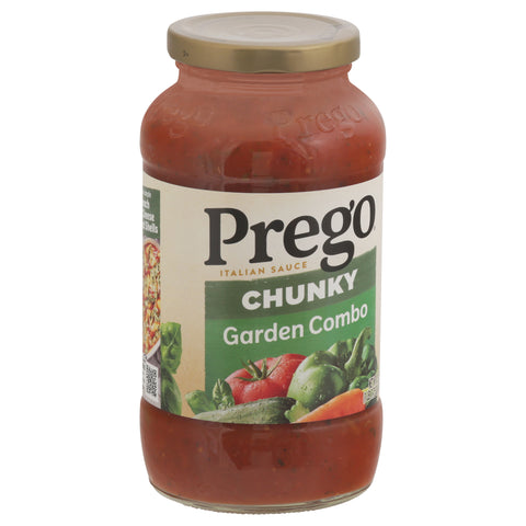 Prego Pasta Sauce Extra Chunky Garden Combo 23.75 OZ