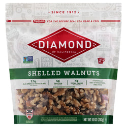 Diamond Shelled Walnuts - 10.0 OZ 12 Pack