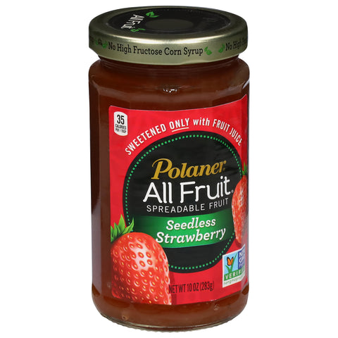 Polaner Preserves All Fruit Seedless Strawberry 10 OZ